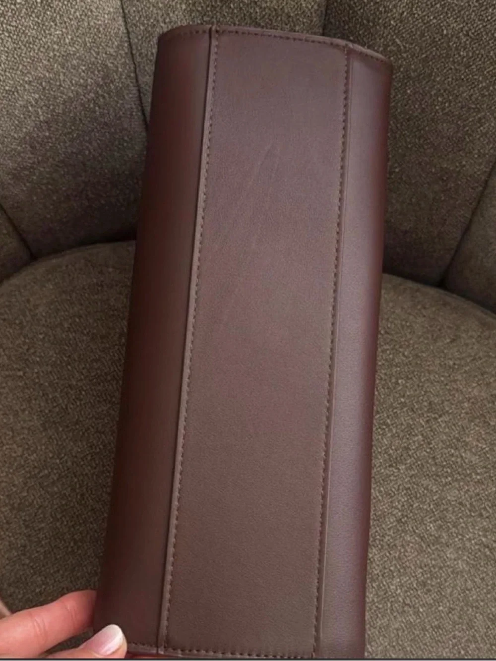 Minimalist Brown Crossbody Shoulder Bag